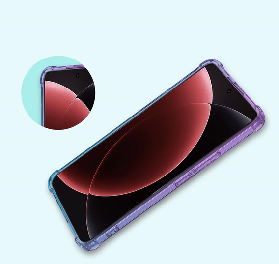 θήκη για το Xiaomi 15 Ultra, Gradient Dropproof, Μωβ / μπλε