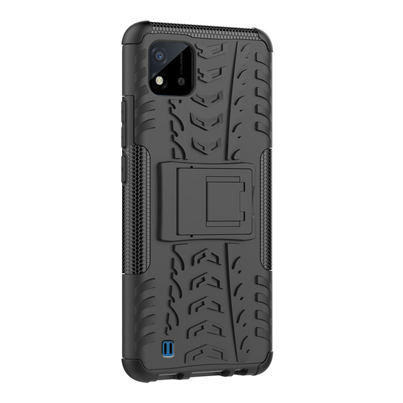 Θήκη για Realme C11 (2021), Tire Armor, μαύρη