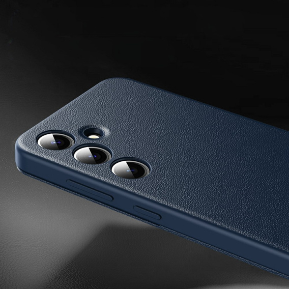 Αναδιπλούμενη θήκη για Samsung Galaxy A56 5G, Smart View Wallet, μπλε