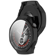 Θήκη 2σε1 με προστατευτικό οθόνης για Huawei Watch GT 5 Pro 46mm, μαύρη