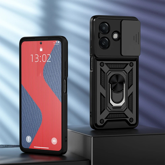Θήκη για Oppo A40 / Oppo A40m, CamShield Slide, μαύρη