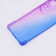 θήκη για το Oppo Reno 10 / 10 Pro, Gradient Dropproof, Μωβ / μπλε