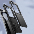 Θωρακισμένη θήκη για Samsung Galaxy Z Flip7 FE / Z Flip6, Armor Shockproof, μαύρη