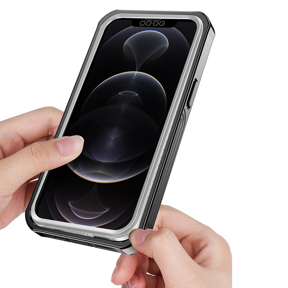 Θήκη για iPhone 13, Shockproof, με μεμβράνη, μπλε