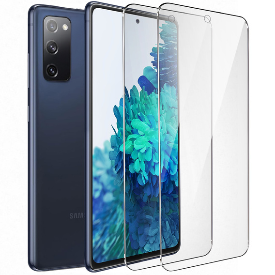 2x Μετριασμένο γυαλί για Samsung Galaxy S20 FE, ERBORD 9H Hard Glass στην οθόνη