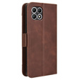 Θήκη με πτερύγιο για T Phone 2 5G, Card Slot, καφέ