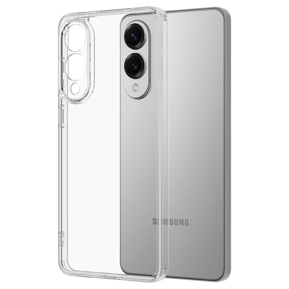 Θήκη για Samsung Galaxy S25 Edge, Fusion Hybrid, διαφανής