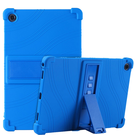 Θήκη σιλικόνης για Lenovo Tab M10 Plus 10.6 Gen 3 TB-125F TB-128F, Impact, θωρακισμένη, σκούρο μπλε