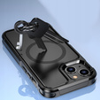 Θήκη για iPhone 14, MagForce MagSafe, μαύρη