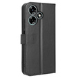 Θήκη με πτερύγιο για Infinix Hot 30i, Wallet Smart Magnet, μαύρη