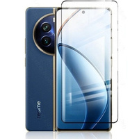 Μετριασμένο γυαλί 3D για Realme 12 Pro 5G / 12 Pro+ 5G, μαύρη