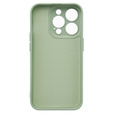 Θήκη για iPhone 15 Pro, Silicone Lite, μέντας