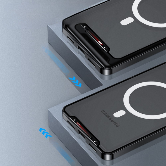 θήκη προστασίας κάμερας για το Samsung Galaxy Note 10+ Plus, CamShield MagSafe, διαφανής / μαύρη
