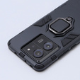 Θήκη για Xiaomi 13T / 13T Pro, Kickstand Ring, μαύρη