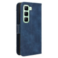 Θήκη με πτερύγιο για Infinix Hot 50 4G, Card Slot, σκούρο μπλε