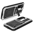 Θωρακισμένη θήκη για Samsung Galaxy S22, R-JUST, ασημένια