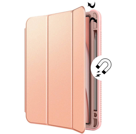 Θήκη για iPad Air 4 10.9 2020 / iPad Pro 11 2020 / 2018, Suritch Full Body, ροζ rose gold