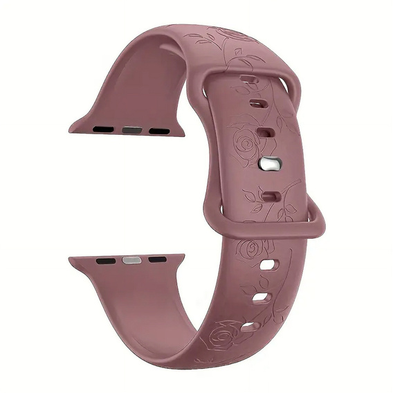 Λουράκι σιλικόνης για Apple Watch 1/2/3/4/5/6/7/8/9/SE 38/40/41/mm