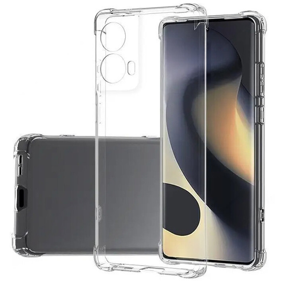 Θήκη για Motorola Moto G85, Dropproof, διαφανής