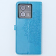 Θήκη με πτερύγιο για Xiaomi 13T / 13T Pro, Mandala, μπλε