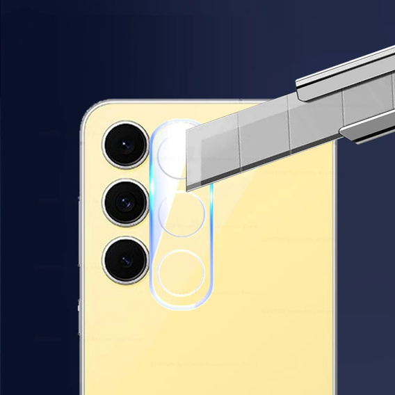 Μετριασμένο γυαλί για κάμερα για το Samsung Galaxy S24 FE, διαφανής
