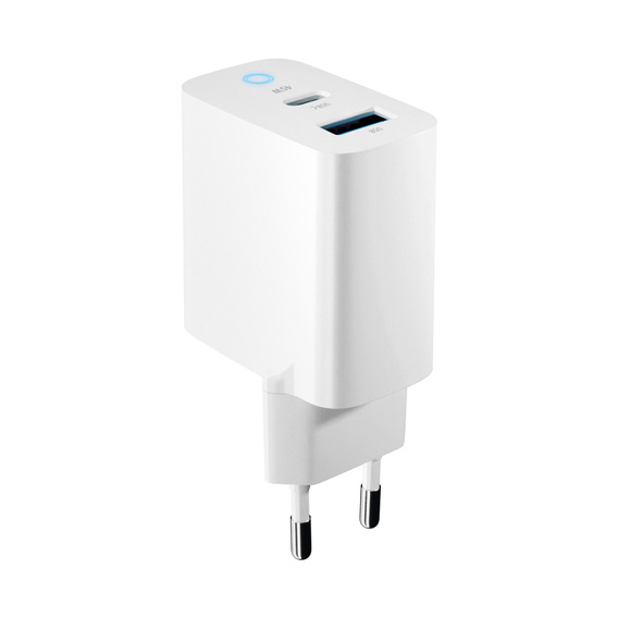 Φορτιστής δικτύου GaN 45W USB-C + USB