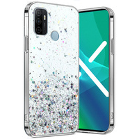 Θήκη για Oppo A53 2020, Glittery, διαφανής