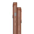 Θήκη για iPhone 14 Pro, Dux Ducis Max Naples, καφέ