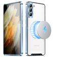 θήκη προστασίας κάμερας για το Samsung Galaxy S21 FE 5G, CamShield MagSafe, διαφανής / μπλε