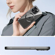 Θήκη για iPhone 11 Pro Max, Electro MagSafe, μαύρη + Γυαλί για την οθόνη