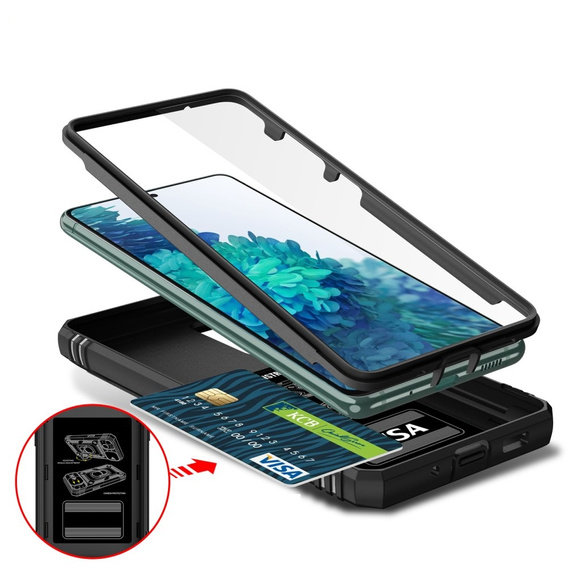 Θήκη για Samsung Galaxy S20 FE, CamShield Slide, μαύρο