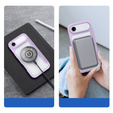 Θήκη Dux Ducis για iPhone Air, Skin X Pro, με πτερύγιο, για MagSafe, μοβ