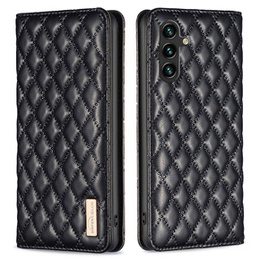 Θήκη με πτερύγιο για Samsung Galaxy A35 5G, Wallet, BINFEN COLOR, μαύρη