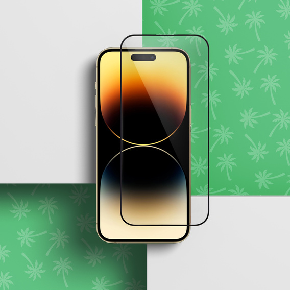 5D Full Glue Smart Palm σκληρυμένο γυαλί για iPhone 14 Pro