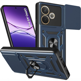 Θήκη για Oppo A5 Pro 5G, CamShield Slide, μπλε