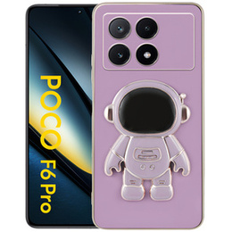 Θήκη για Xiaomi Poco F6 Pro, Astronaut, μωβ