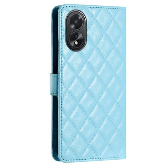 Θήκη με πτερύγιο για Oppo A38 4G / Oppo A18 4G, Wallet, BINFEN COLOR, μπλε
