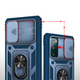 Θήκη για Samsung Galaxy S20 FE, CamShield Slide, μπλε