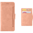 Θήκη με πτερύγιο για Xiaomi Redmi 13, Card Slot, ροζ