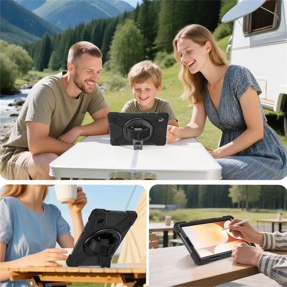 Θήκη με βάση και ιμάντα ώμου για Samsung Galaxy Tab A11