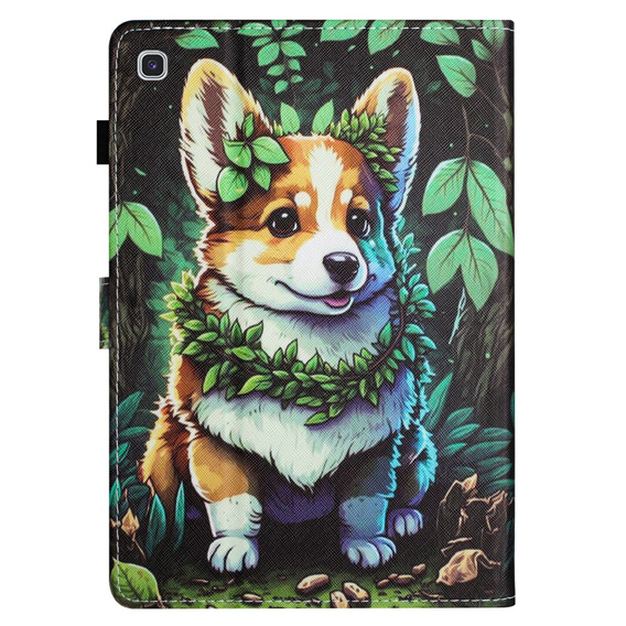 Θήκη για Samsung Galaxy Tab S6 Lite 2022 / 2020, με πτερύγιο, corgi dog