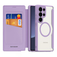 Dux Ducis Θήκη για Samsung Galaxy S25 Ultra, Skin X Pro, MagSafe, μωβ