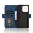 Θήκη με πτερύγιο για Xiaomi Redmi 13, Card Slot, σκούρο μπλε