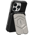 Urban Armor Gear Πορτοφόλι MagSafe για iPhone, ασημί