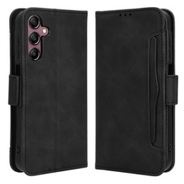 Θήκη με πτερύγιο για Samsung Galaxy A15 4G / 5G, Card Slot, μαύρη