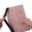 Θήκη για Lenovo Tab M9, Wallet Pen Slot, butterflies, καφέ