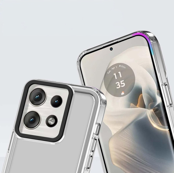 Θήκη για Motorola Edge 50 Neo / Motorola ThinkPhone 25, Fusion Hybrid, διαφανής