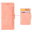 Θήκη με πτερύγιο για TCL 40 NxtPaper, Card Slot, ροζ