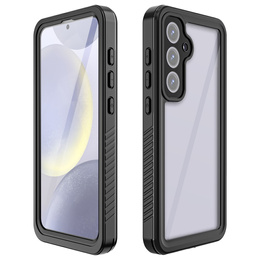 Αδιάβροχη θήκη IP68 για το Samsung Galaxy S24 FE, μαύρη