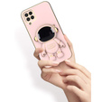 Θήκη για Samsung Galaxy A22 4G, Astronaut, ροζ rose gold